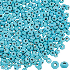 3 Strands Synthetic Turquoise Beads Strands&nbsp;G-PA0001-81