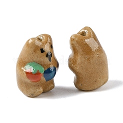 Hand-Painted Porcelain Beads&nbsp;PORC-R001-01D