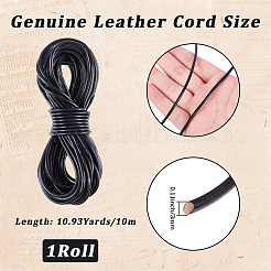 10M Cowhide Leather Cord&nbsp;DIY-CL0001-21A