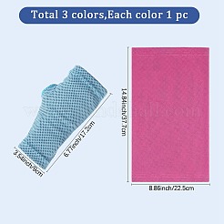 3Pcs 3 Styles Polyester Cooling Wristband&nbsp;AJEW-DJ0006-39