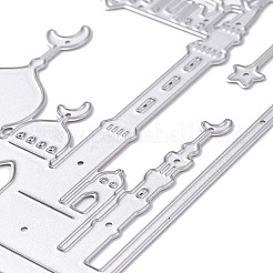 Ramadan & Eid Mubarak Carbon Steel Cutting Dies Stencils&nbsp;DIY-XCP0002-52MP-05