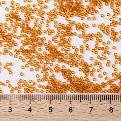 MIYUKIラウンドロカイユビーズ  日本製シードビーズ  （rr133)透明トパーズ  15/0  1.5mm  穴：0.7mm  約5555PCS /ボトル  10 G /ボトル&nbsp;SEED-JP0010-RR0133
