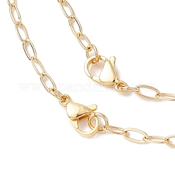 Natural Cultured Freshwater Pearl Rice Beads Brass Heart with Letter Pendant Paperclip Chain Double Layered Necklaces&nbsp;NJEW-JN05378-01