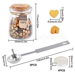Sealing Wax Particles Kits for Retro Seal Stamp&nbsp;DIY-CP0003-60K