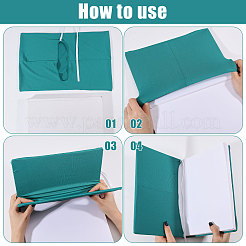Polyester Book Cover&nbsp;LS-OFST-WH0004-144M