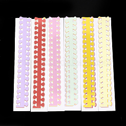DIYフラワーペーパークイリングストリップ  DIY折り紙紙手工芸品  ミックスカラー  50x3.2cm  5colors /バッグ&nbsp;DIY-T002-09