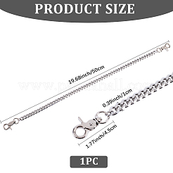 304 Stainless Steel Chain Belts for Pants&nbsp;AJEW-WH20018-129