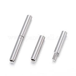 変色しにくい304ステンレススチール製バヨネット留め具  コラム  ステンレス鋼色  21x2.5mm  穴：1.7mm&nbsp;STAS-F108-12P-1.7mm