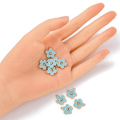 Alloy Enamel Pendants&nbsp;ENAM-YW0002-25C