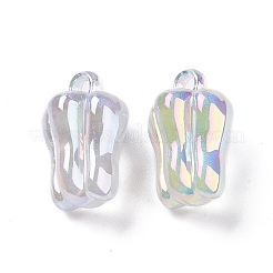 UV Plating Luminous Transparent Acrylic Pendants&nbsp;OACR-C001-07