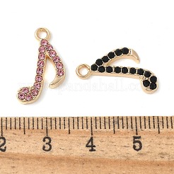 Alloy Rhinestone Pendants&nbsp;PALLOY-E775-07G