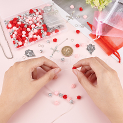 DIY Catholic Rosary Necklace Making Kit&nbsp;DIY-PH0008-91