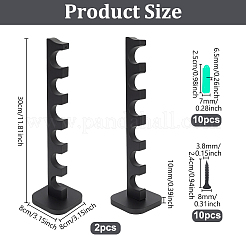 6-Tier Wood Magic Wand Display Tower Racks&nbsp;ODIS-WH0030-324