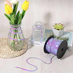 1Roll Plastic Paillette/Sequins Chain Rolls&nbsp;FIND-CY0001-14C