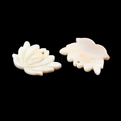 Natural Freshwater Shell Carved Pendants&nbsp;SHEL-C009-06