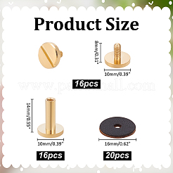 Brass Rivets Nails Set&nbsp;FIND-WR0012-63A