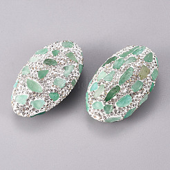 Polymer Clay Rhinestone Beads&nbsp;G-D0016-04B-01