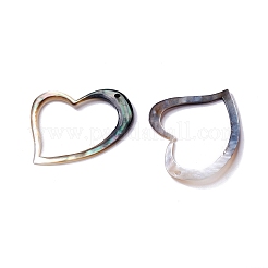 Natural Black Lip Shell Pendants&nbsp;SHEL-P015-06