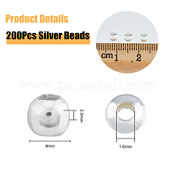 200Pcs Brass Spacer Beads&nbsp;KK-DC0003-96