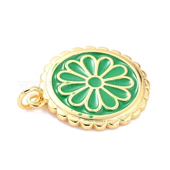 Real 18K Gold Plated Brass Pendants&nbsp;X-KK-L206-013G-06