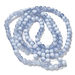 Crackle Glass Beads Strands&nbsp;GLAA-U001-6mm-14