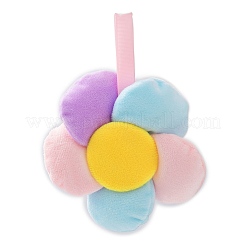 Sunflower with Smiling Face Plush Cloth Pendant Decorations&nbsp;LS-KEYC-A012-03A