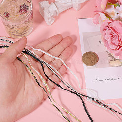 6 Yards 6 Colors Polyester Braided Lace Trim&nbsp;OCOR-GL0001-18