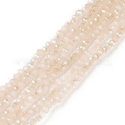 Electroplate Glass Beads Strands&nbsp;EGLA-J144-HR-C05