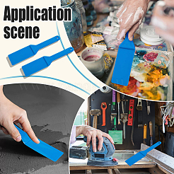 Plastic Spatula Painting Knife&nbsp;AJEW-WH0596-208