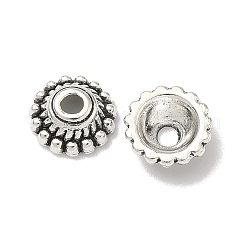 Tibetan Style Alloy Bead Caps&nbsp;X-LF1235Y-NF