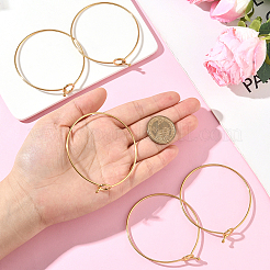 6Pcs 304 Stainless Steel Bangle Making&nbsp;STAS-BBC0008-05A
