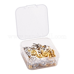 40個2色チベット風アロイト音記号ペンダント  音符  アンティークシルバー＆アンティーク金色  26x10x2mm  穴：2mm  20個/カラー&nbsp;FIND-FS0001-11M