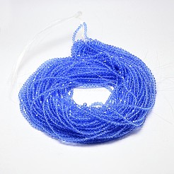 Transparent Glass Beads Strands&nbsp;EGLA-A039-T2mm-D07