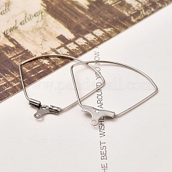 Tarnish Resistant 304 Stainless Steel Wire Pendants&nbsp;STAS-X0017-15P