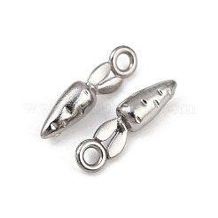 Vegetables 304 Stainless Steel Charms&nbsp;STAS-G356-06P-04
