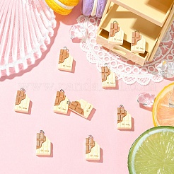 10Pcs Resin Pendants&nbsp;RESI-YW0004-68