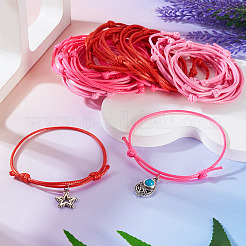 60Pcs 3 Colors Korean Waxed Polyester Cord Bracelet Making&nbsp;AJEW-CW0001-06