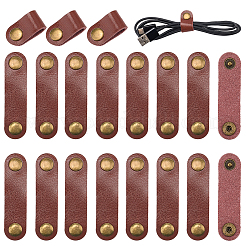 30Pcs Cowhide Leather Cord Organizers&nbsp;AJEW-CL0002-33