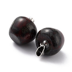Natural Dragon Blood Pendants&nbsp;G-Z022-01J