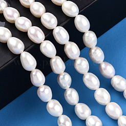 Natural Cultured Freshwater Pearl Beads Strands&nbsp;PEAR-N012-05M