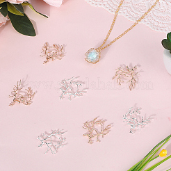 10Pcs 2 Colors Brass Pendants&nbsp;FIND-SC0017-25