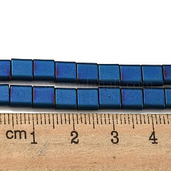 Electroplated Non-magnetic Synthetic Hematite Beads Strands&nbsp;G-C106-A01-14