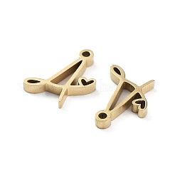 304 Stainless Steel Charms&nbsp;STAS-M327-02G-A