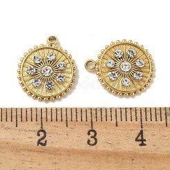 304 Stainless Steel Rhinestone Pendants&nbsp;STAS-I322-47G