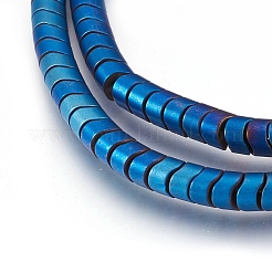 Electroplate Non-magnetic Synthetic Hematite Bead Strands&nbsp;G-I208-15F-E