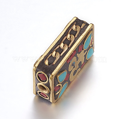 Handmade Indonesia Beads&nbsp;IPDL-F022-68C