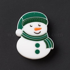 Christmas Silicone Focal Beads&nbsp;SIL-G003-F02-B