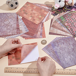 6 Sets 6 Styles Paper Picture Stickers&nbsp;DIY-PH0038-46