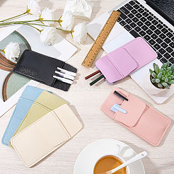Rectangle Leather Pen Bag&nbsp;DIY-CL0001-70C