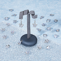 30Pcs 5 Styles Alloy Cubic Zirconia Pendants&nbsp;ZIRC-FH0001-48